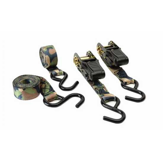 HME CAMO RATCHET STRAPS 4PK - Hunting Accessories